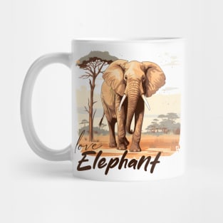 African Elephant Mug